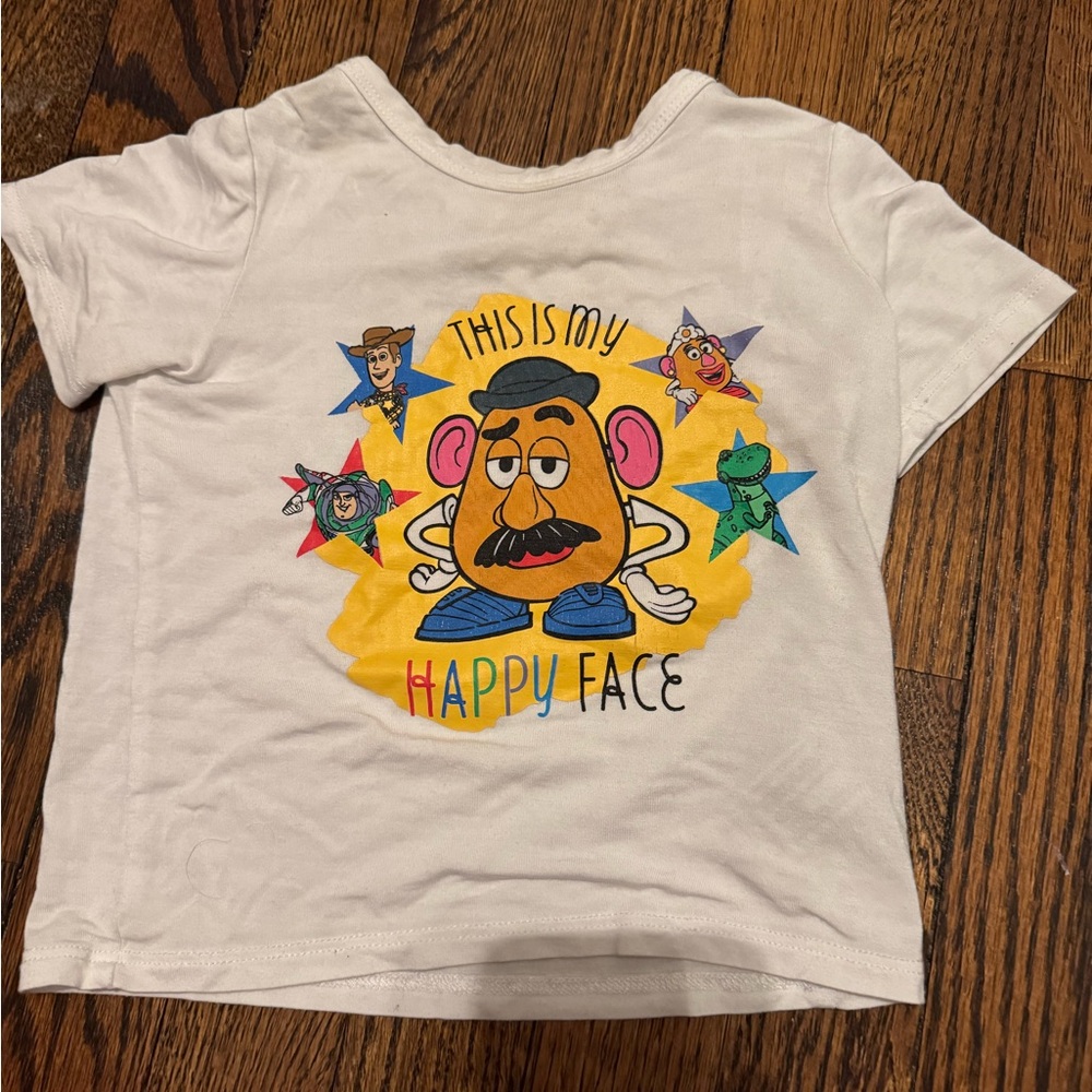 Posh Peanut White Toy Story Happy Face Tee